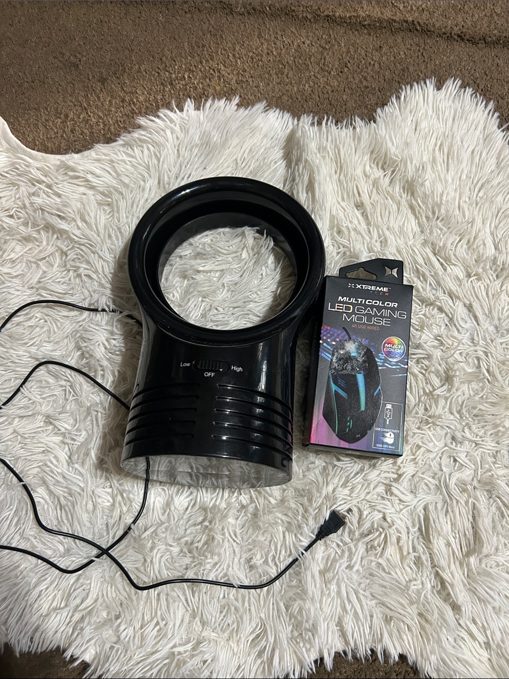 Savannah Black Bladeless Table Fan